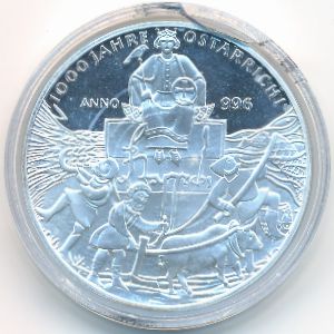 Austria., 20 euro, 1996