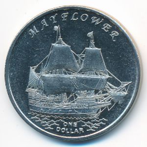 Gilbert Islands., 1 dollar, 2014