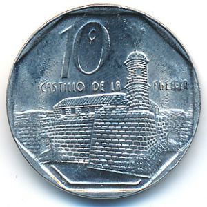 Куба, 10 сентаво (2009 г.)