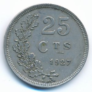 Люксембург, 25 сентим (1927 г.)