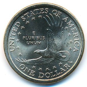 США, 1 доллар (2000 г.)
