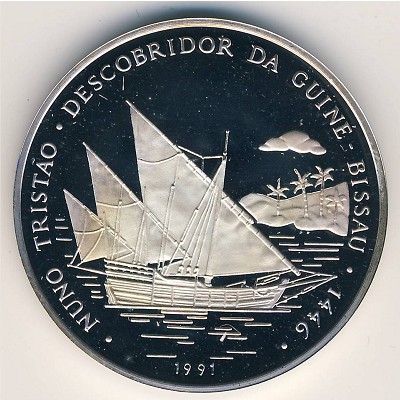 Guinea-Bissau, 10000 pesos, 1991