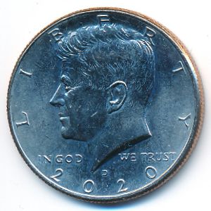 США, 1/2 доллара (2020 г.)