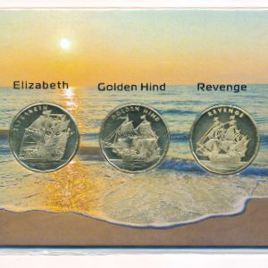 Остров Тернате., Набор монет (2021 г.)