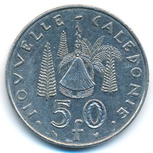 Новая Каледония, 50 франков (1997 г.)