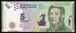 Аргентина, 5 песо