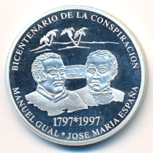 Venezuela, 500 bolivares, 1997