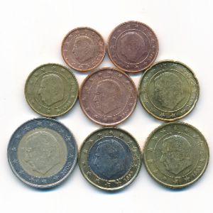 Бельгия, Набор монет