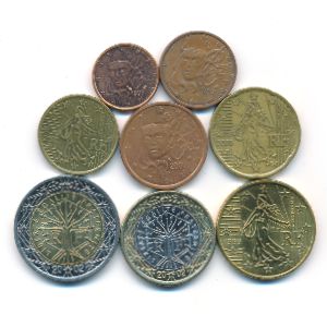 France, Набор монет