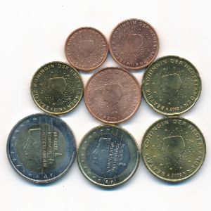 Netherlands, Набор монет, 2005