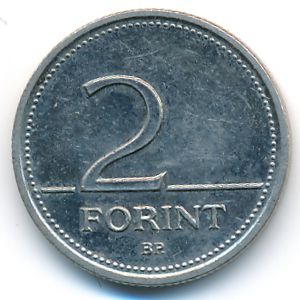 Венгрия, 2 форинта (2002 г.)