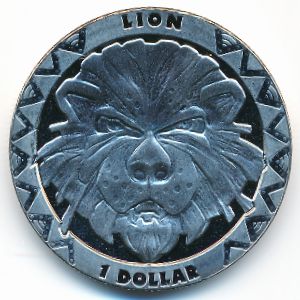 Сьерра-Леоне, 1 доллар (2019 г.)