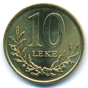 Албания, 10 лек (2013 г.)