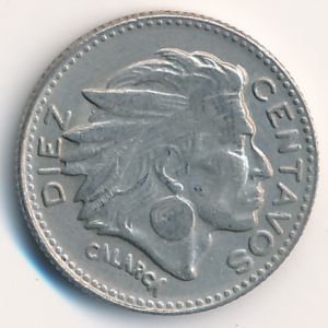 Колумбия, 10 сентаво (1960 г.)