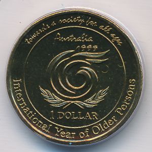 Австралия, 1 доллар (1999 г.)
