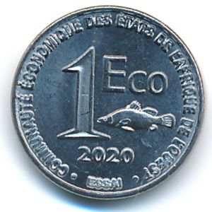 French West Africa., 1 eco, 2020