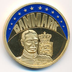 Denmark., 1 ecu, 1997