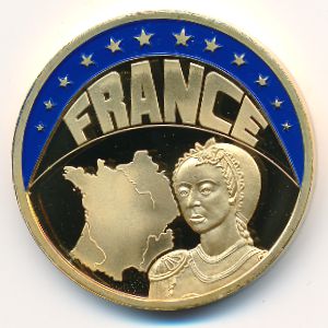 Франция., 1 экю (1997 г.)