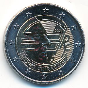 Франция, 2 евро (2022 г.)