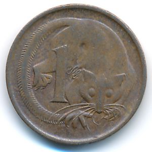 Австралия, 1 цент (1974 г.)