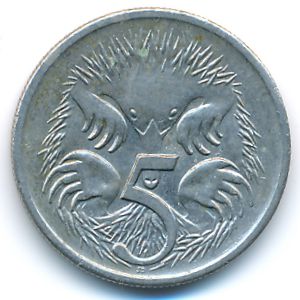 Австралия, 5 центов (2001 г.)