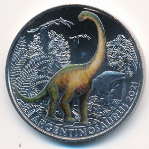 Австрия, 3 евро (2021 г.)