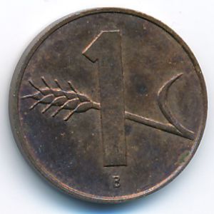 Швейцария, 1 раппен (1962 г.)