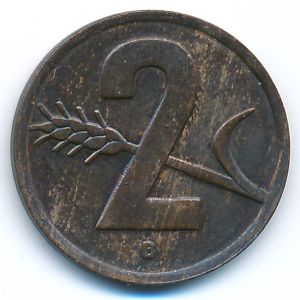 Швейцария, 2 раппена (1955 г.)