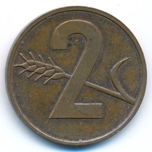 Швейцария, 2 раппена (1974 г.)