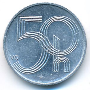 Чехия, 50 гелеров (2003 г.)