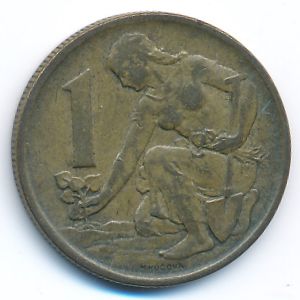 Чехословакия, 1 крона (1975 г.)