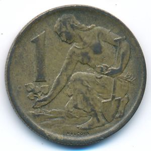 Чехословакия, 1 крона (1976 г.)