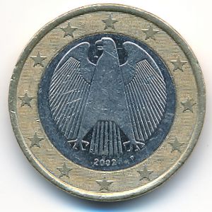 Германия, 1 евро (2002 г.)