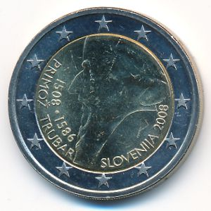 Словения, 2 евро (2008 г.)