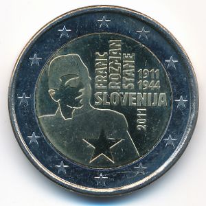 Словения, 2 евро (2011 г.)