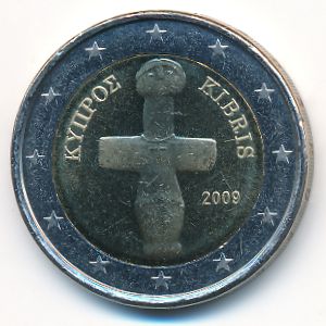 Кипр, 2 евро (2009 г.)