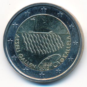 Finland, 2 euro, 2015