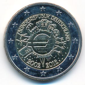 Германия, 2 евро (2012 г.)
