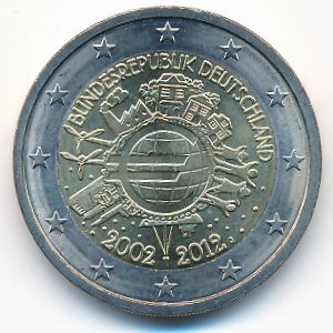 Германия, 2 евро (2012 г.)