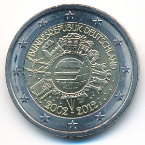 Германия, 2 евро (2012 г.)