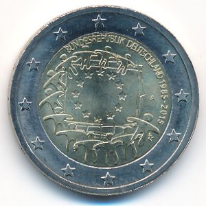 Germany, 2 euro, 2015