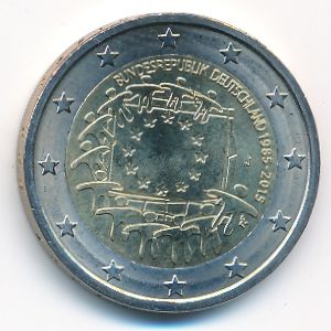 Germany, 2 euro, 2015