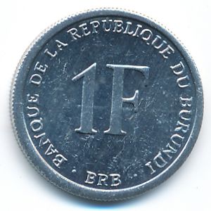 Бурунди, 1 франк (2003 г.)