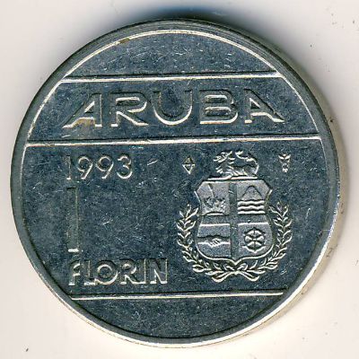 Аруба, 1 флорин (1993 г.)