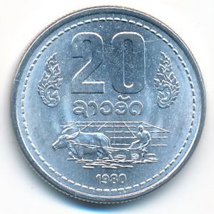 Laos, 20 att, 1980