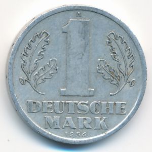 ГДР, 1 марка (1956 г.)