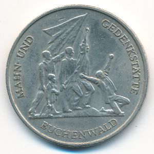 German Democratic Republic, 10 mark, 1972