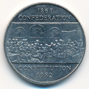 Канада, 1 доллар (1982 г.)