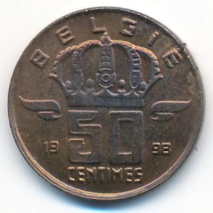 Бельгия, 50 сентим (1998 г.)