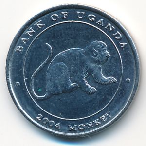 Uganda, 100 shillings, 2004